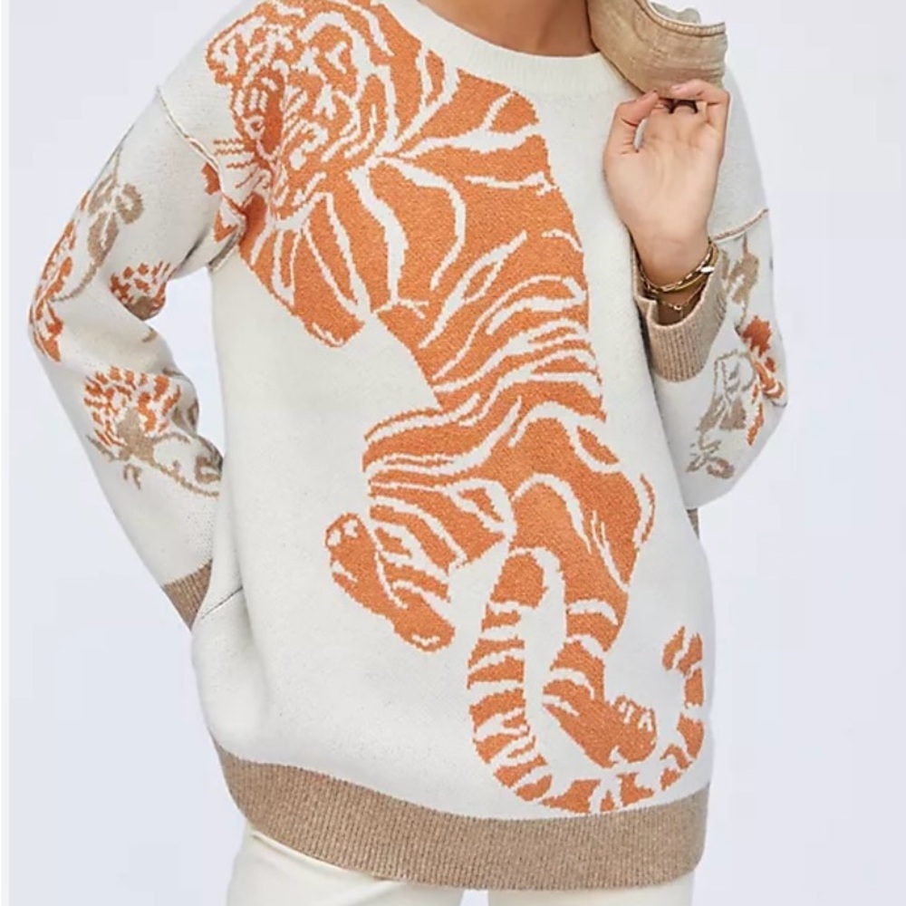 Anthropologie Pilcro Tiger Sweater